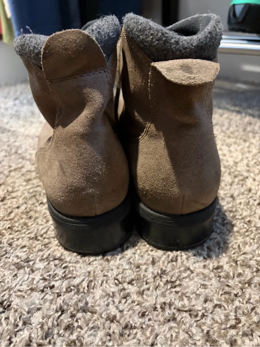 Clark’s Brown Suede Winter Boots